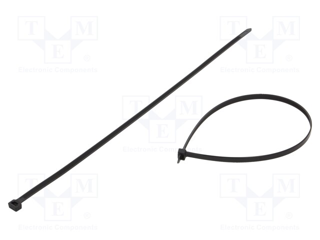 Cable tie; L: 530mm; W: 9mm; polyamide; 778N; black; Ømax: 152mm