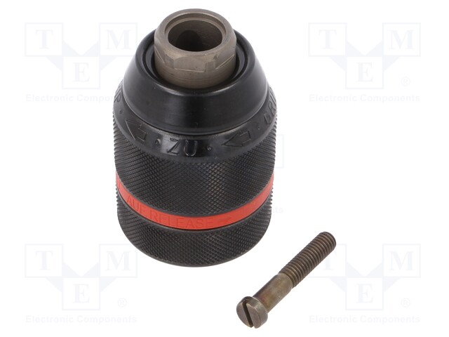 Drill holder; 1.5÷13mm; L: 72.4mm; metal; V: double sleeve