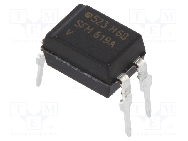 Optocoupler; THT; Channels: 1; Out: Darlington; Uinsul: 5.3kV; DIP4