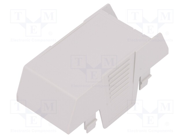 Cover; for enclosures; UL94HB; Series: EH 35; Mat: ABS; grey; 35mm