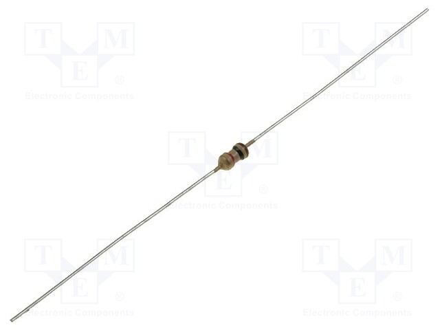 Resistor: carbon film; THT; 56kΩ; 250mW; ±5%; Ø1.8x3.2mm; axial