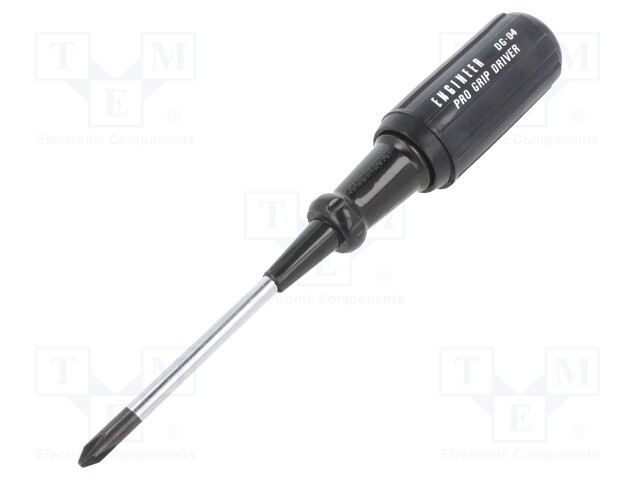 Screwdriver; Phillips; PH2; Blade length: 76mm; Overall len: 214mm