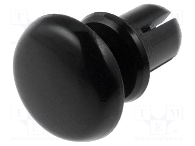 Rivet; polyamide; 4.5÷5.5mm; Colour: black; UL94V-2