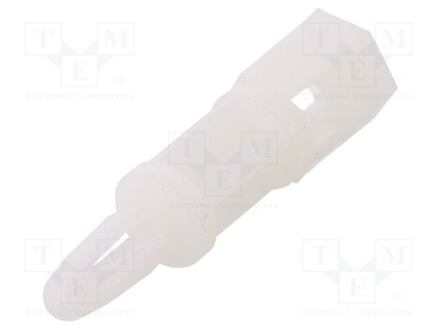 Assembly stud; polyamide; L: 19.1mm; screwed rod,snap fastener