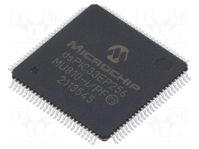 DsPIC microcontroller; Architecture: Harvard 16bit