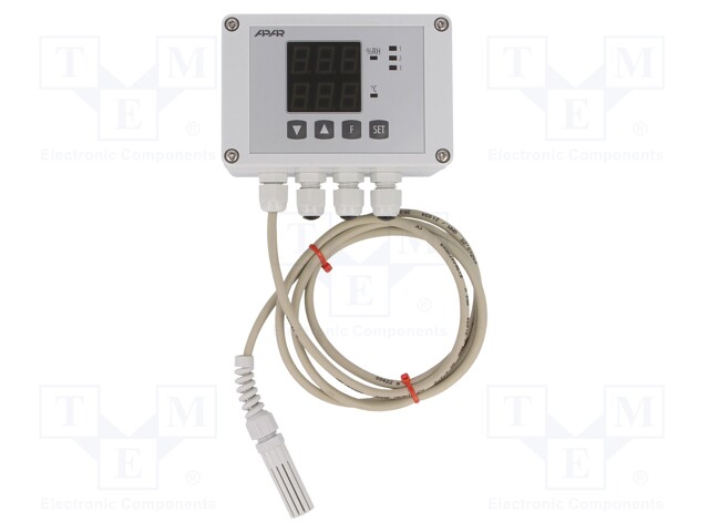 Module: regulator; temperature,humidity; SPDT; OUT 2: SPST-NO