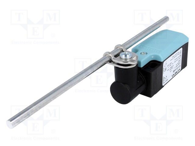 Limit switch; aluminium adjustable rod, length 200mm; NO + NC