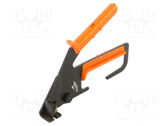 Tool: mounting tool; cable ties; Material: plastic; 4.7÷12.7mm