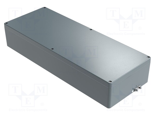 Enclosure: multipurpose; X: 230mm; Y: 600mm; Z: 111mm; aluminium