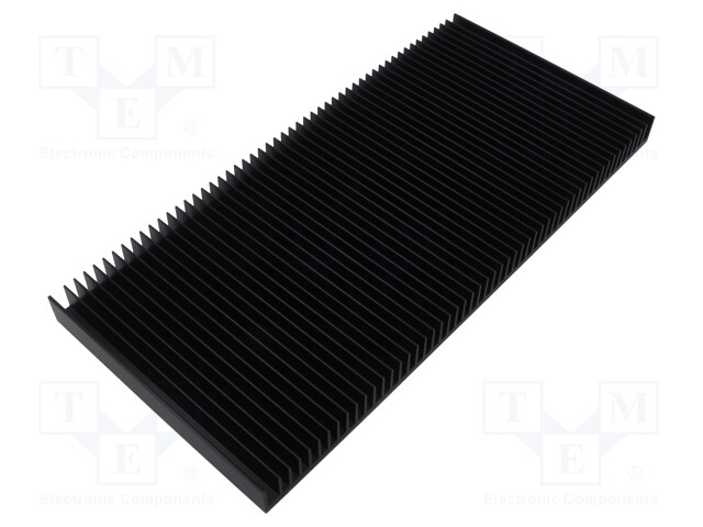 Heatsink: extruded; grilled; black; L: 150mm; W: 320mm; H: 20mm