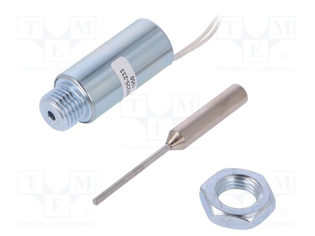 Electromagnet: push; Usup: 24VDC; Power: 7W; Force: 12.7N; 83.5Ω