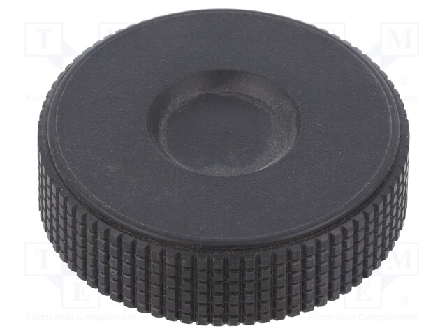 Knob; Ø: 70mm; Int.thread: M14; 20mm; H: 42mm; technopolymer (PP)