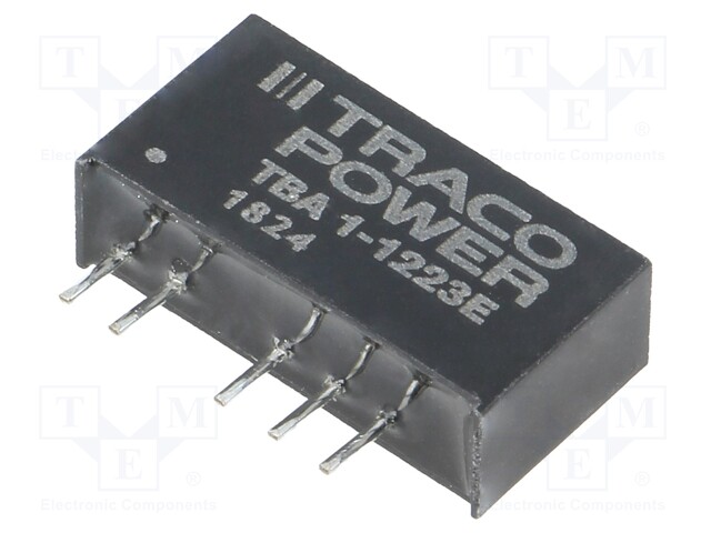 Converter: DC/DC; 1W; Uin: 10.8÷13.2V; Uout: 15VDC; Uout2: -15VDC