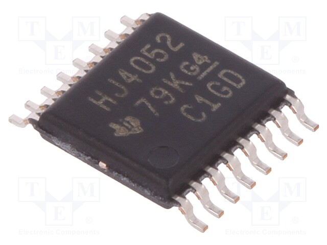 IC: digital; demultiplexer/multiplexer; SMD; TSSOP16; Series: HC