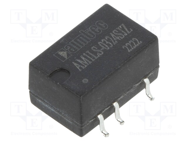 Converter: DC/DC; 1W; Uin: 2.97÷3.63V; Uout: 24VDC; Iout: 42mA; SMD