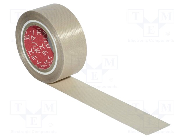 Emission tape; Resistance to: temperature; L: 10m; W: 25mm; ε: 0,95