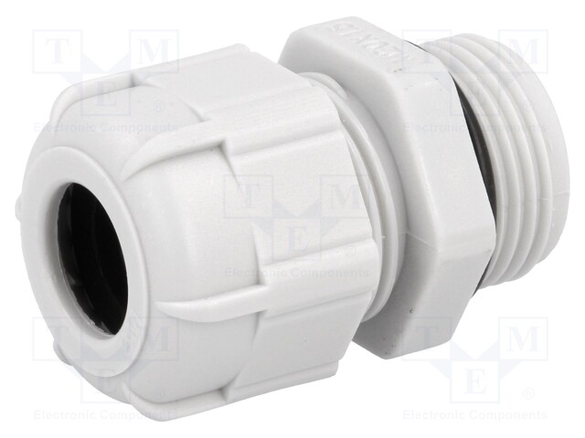 Cable gland; M20; IP68; Mat: polyamide; grey; UL94V-2