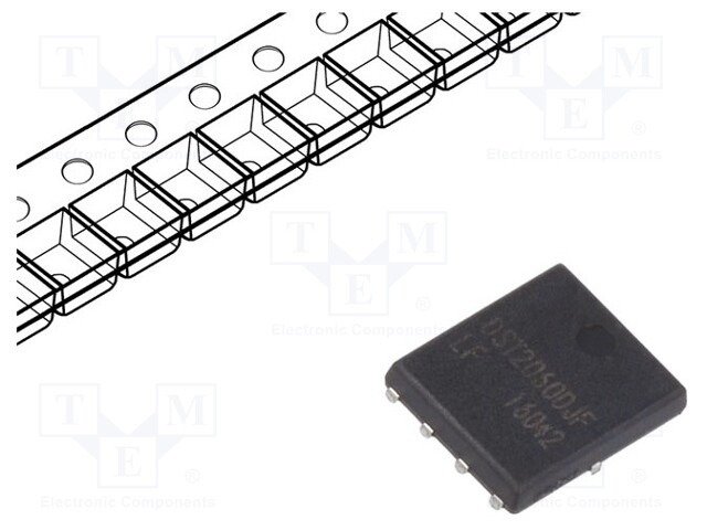 Diode: Schottky rectifying; SMD; 60V; 20A; Ufmax: 0.75V; PDFN8