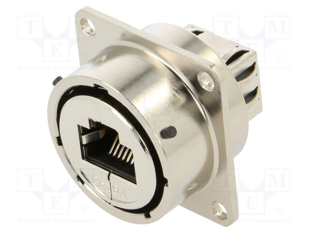 Connector: RJ45; coupler; PIN: 8; RJF; Layout: 8p8c; IP68; Cat: 6a