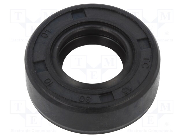 Oil seal; NBR; D: 10mm; -40÷100°C; Shore hardness: 70; Øhole: 30mm