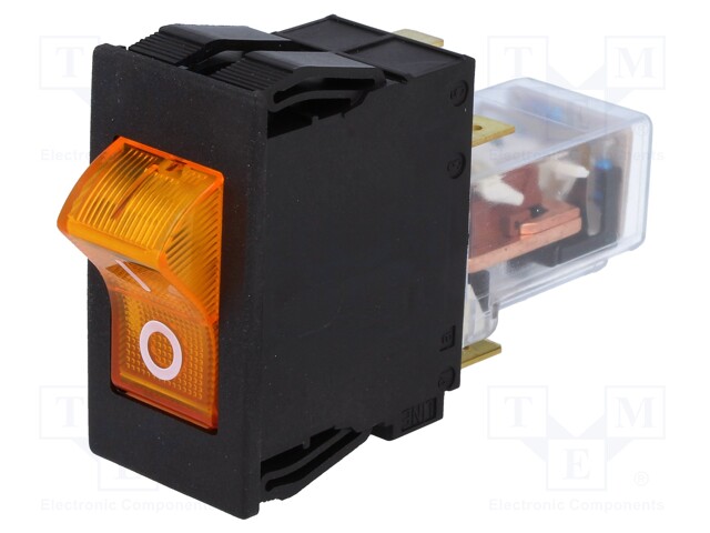 Circuit breaker; Urated: 240VAC; 60VDC; 3.5A; DPST; Poles: 2; 35g