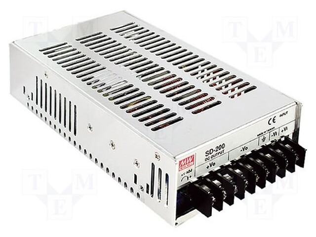 Converter: DC/DC; 201.6W; Uin: 36÷72V; Uout: 24VDC; Iout: 8.4A; 1100g