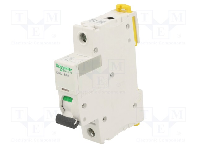 Circuit breaker; 230/400VAC; Inom: 6A; Poles: 1; DIN; Charact: B