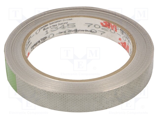 Tape: shielding; W: 15mm; L: 16.5m; Thk: 0.04mm; acrylic; 0.001Ω