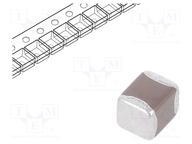 Capacitor: ceramic; 22uF; 16VDC; X7R; ±20%; SMD; 1210