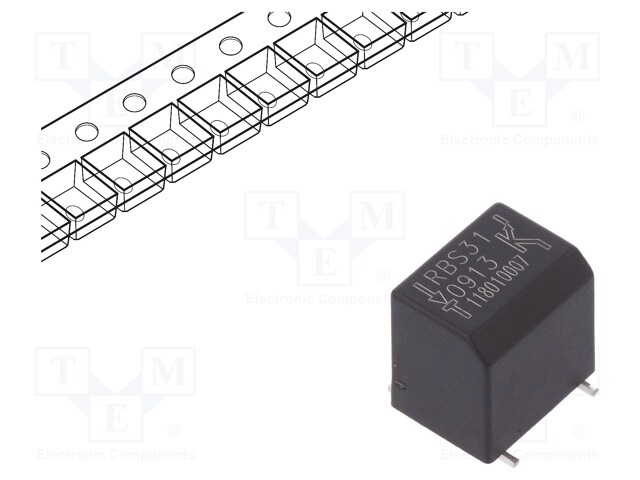 Sensor: tilt; ±5°; -25÷85°C; Output conf: SPST-NO; 3.3÷5VDC