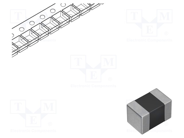 Inductor: ferrite; SMD; 0805; 100uH; 140mA; 3.5Ω; 2MHz; ±20%