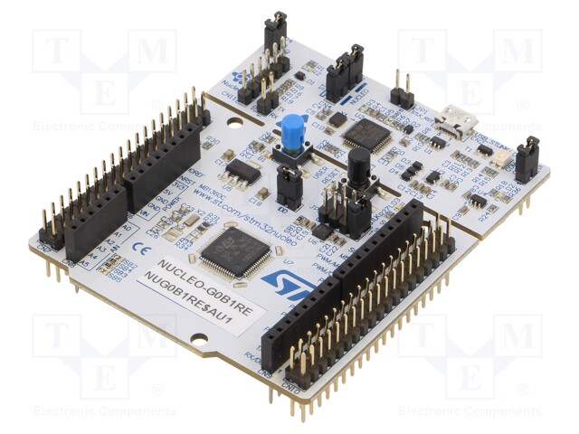 Dev.kit: STM32; STM32G0B1RE; Add-on connectors: 2; base board
