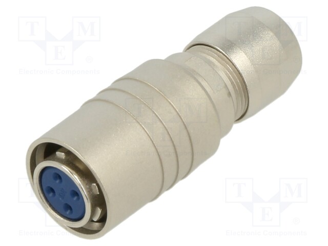 Connector: circular; plug; HR10; female; PIN: 4; push-pull; 2A; 5.2mm