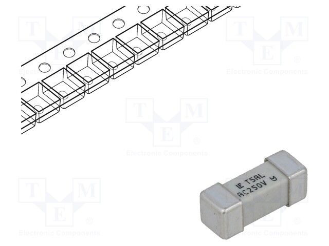 Fuse: fuse; time-lag; 5A; SMD; ceramic; 12,1x4,5mm; 465