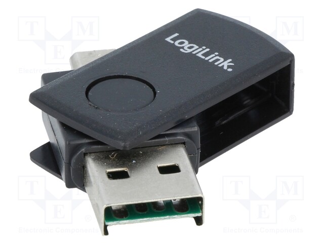 Card reader: memory; OTG,USB 2.0; Communication: USB