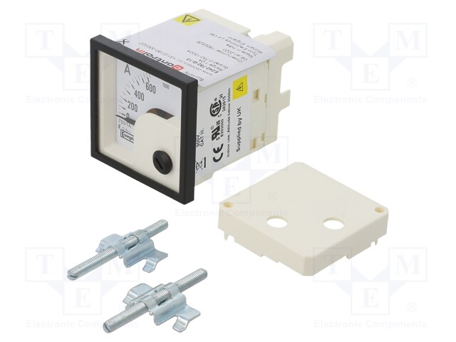 Meter: panel; analogue; 0/750÷1500A; True RMS; Iin: 1/2A; Class: 1,5