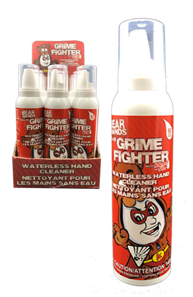 Grime Fighter Waterless Foaming Hand Cleaner