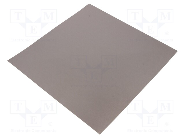 Shielding mat; 240x240x0.3mm; Permeability: 100; self-adhesive