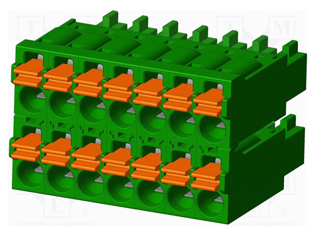 Connector: pluggable terminal block; plug; female; straight; 5.5A