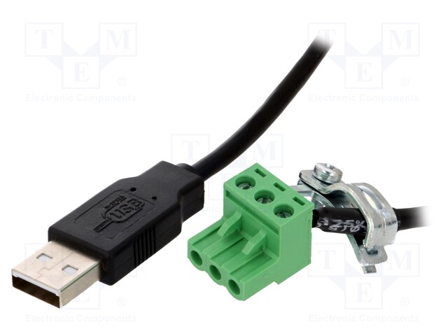 Adapter; Out: 3pin  connector; Input: USB A plug; 1.8m