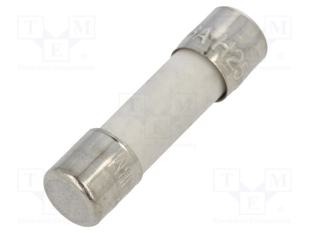 Fuse: fuse; 16A; 250VAC; ceramic,cylindrical; 5x20mm; Package: bulk