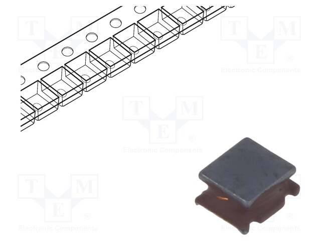 Inductor: wire; SMD; 10uH; 354mΩ; -40÷125°C; ±20%; 900mA