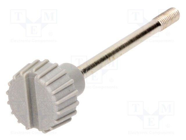 Fixation screw; knurled screw head; M3; Application: GDM; 35mm