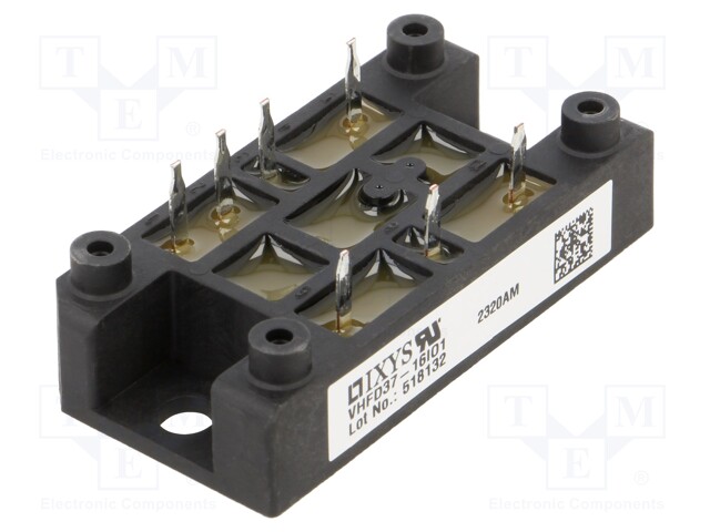 Controlled bridge rectifier; Urmax: 1.6kV; If: 40A; Igt: 50/80mA