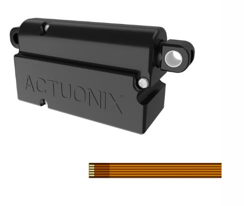 Actuonix Miniature Electric Linear Actuator - 20% Duty Cycle, 12V dc, 20mm, Analog