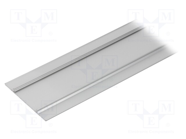 Cover; silver; 2m; aluminium; Application: WALLE12