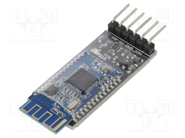 Module: Bluetooth; 3.3VDC; UART; 27x13x2.2mm