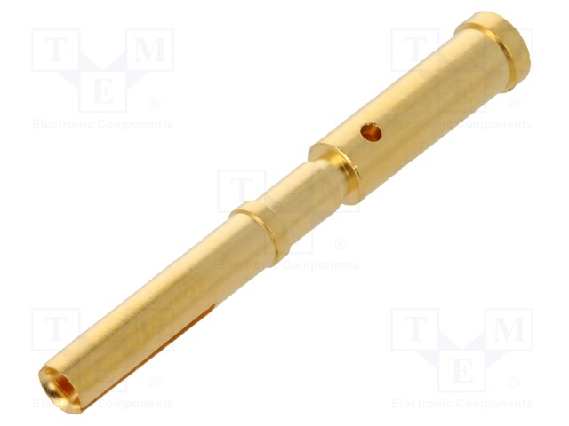 Contact; female; 0.75mm2; gold-plated; crimped; for cable