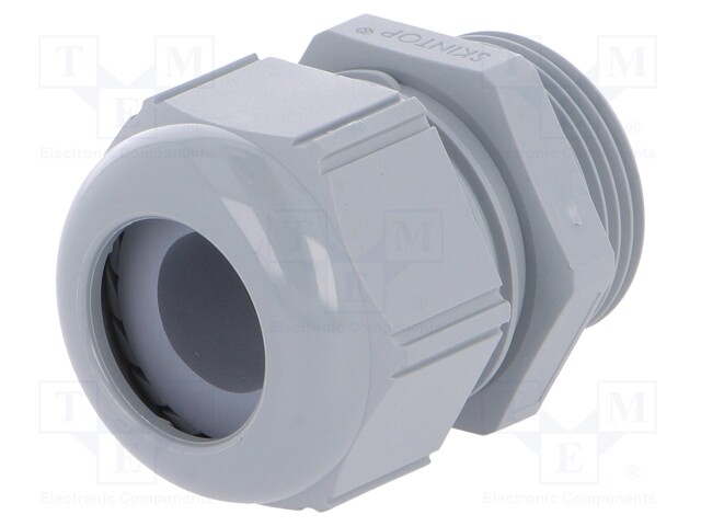 Cable gland; M25; IP68,IP69K; Mat: polyamide; dark grey