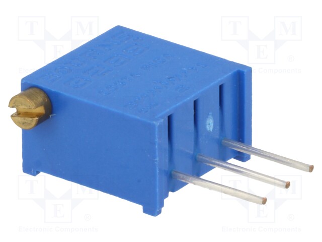 Potentiometer: mounting; multiturn; 200kΩ; 500mW; THT; ±10%; linear